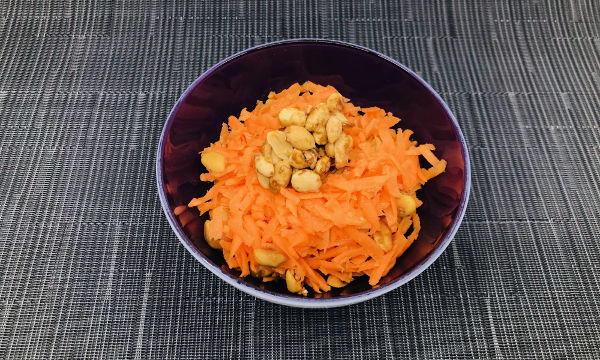 Ensalada de Zanahoria con Maní