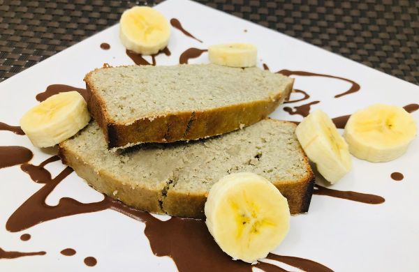 Torta de Banano con Harina de Quinoa