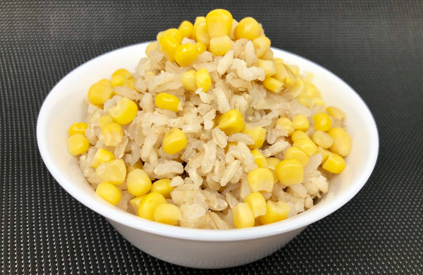 Arroz Integral con Maíz - Opción saludable de esta receta