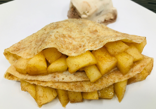 Crepes Integrales de Manzana