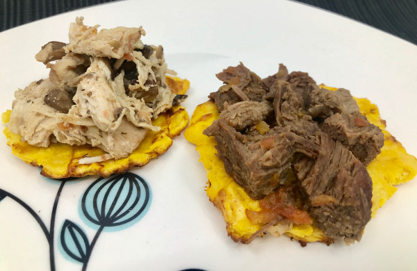 Montaditos de Plátano