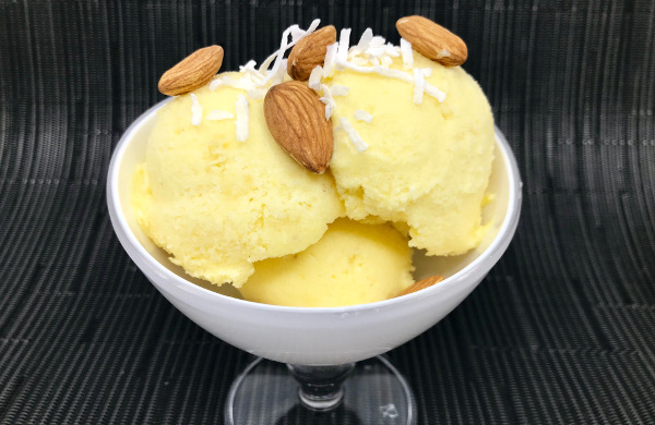 Helado de Piña y Coco